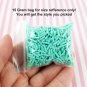 Acid Green Long Polymer Clay Fake Sprinkles, Faux Sprinkles (Bag: 15 Grams)