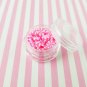 Hot Pink Peppermint Polymer Clay Dessert Candy Slice Sprinkles, Nail Art Slices (Bag: 15 Grams)
