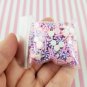 Lilac Candy, Polymer Clay Non Edible Pinwheel Mint Miniature Dessert Slice Sprinkles (Bag: 15 Grams)