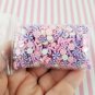 Lilac Candy, Polymer Clay Non Edible Pinwheel Mint Miniature Dessert Slice Sprinkles (Bag: 15 Grams)