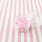 Short Pink Polymer Clay Fake Sprinkles, Fake Decoden Jimmies (Bag: 15 Grams)