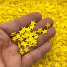 LARGER YELLOW STAR Sprinkle Mix, Polymer Clay Fake Sprinkles (Bag: 25 Grams)