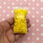 LARGER YELLOW STAR Sprinkle Mix, Polymer Clay Fake Sprinkles (Bag: 25 Grams)