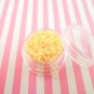 Bright Yellow Long Polymer Clay Fake Sprinkles (Bag: 15 Grams)