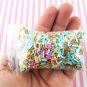 Patrick Clan Starfish, Ocean Themed Sprinkle Mix and ONE Seashell Cab (Bag: 15 Grams)