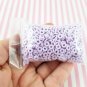 Pastel Purple Donut Loop Polymer Clay Dessert Candy Slice Sprinkles, Nail Art Slices (Bag: 15 Grams)