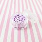 Pastel Purple Donut Loop Polymer Clay Dessert Candy Slice Sprinkles, Nail Art Slices (Bag: 15 Grams)