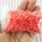 RED Polymer Clay Flower Sprinkles, Fake Sprinkles, Decoden Funfetti Rainbow (Bag: 15 Grams)