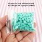 RED Polymer Clay Flower Sprinkles, Fake Sprinkles, Decoden Funfetti Rainbow (Bag: 15 Grams)