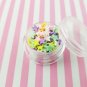 Konpeito Star Candy Sprinkle Mix, Polymer Clay Fake Sprinkles (Bag: 13 Grams)