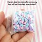 Konpeito Star Candy Sprinkle Mix, Polymer Clay Fake Sprinkles (Bag: 13 Grams)