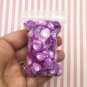 Large Purple Cabbage Polymer Clay Slices, Veggie Nail Art NON EDIBLE Sprinkles (Bag: 30 Grams)
