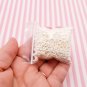 White Moon Polymer Clay Sprinkle Slices, Polymer Clay Fake Sprinkles (Bag: 14 Grams)