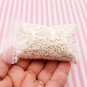 White Moon Polymer Clay Sprinkle Slices, Polymer Clay Fake Sprinkles (Bag: 14 Grams)