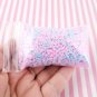 Soft Cotton Candy Chunk Crumbles, Fruit Crumble, Faux Candy Crumble (Container: Approx. 5 Grams)