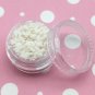 White Candy Chunk Crumbles, Dessert Crumble, Faux Candy Crumble for Decoden (Bag: 25 Grams)