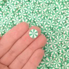 10mm Mint Green Peppermint Polymer Clay NON EDIBLE Sprinkles, Larger Size (Bag: 15 Grams) 10mm Mint Green Peppermint Polymer Clay NON EDIBLE Sprinkles, Larger Size (Bag: 15 Grams)