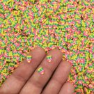 Ice Cream Popsicle Polymer Clay Slices, NON EDIBLE Fake Sprinkles Polymer Clay (Bag: 15 Grams)