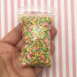 Ice Cream Popsicle Polymer Clay Slices, NON EDIBLE Fake Sprinkles Polymer Clay (Bag: 15 Grams)