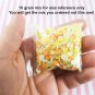 CAROUSEL MIX Polymer Clay Fake Sprinkles, Decoden Funfetti Rainbow Jimmies (Bag: 15 Grams)
