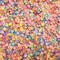 Multicolor Polymer Clay Dandelion Flower Sprinkles, NON EDIBLE Fake Sprinkles (Bag: 15 Grams)