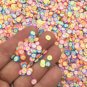 Multicolor Polymer Clay Dandelion Flower Sprinkles, NON EDIBLE Fake Sprinkles (Bag: 15 Grams)