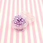 10mm Purple Peppermint Polymer Clay NON EDIBLE Sprinkles, Larger Size (Bag: 15 Grams)