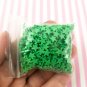 FOREST GREEN STAR Sprinkle Mix, Polymer Clay Fake Sprinkles (Bag: 14 Grams)