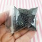 Short Dark Brown Polymer Clay Fake Sprinkles, Fake Decoden Jimmies (Bag: 15 Grams)