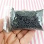 Short Dark Brown Polymer Clay Fake Sprinkles, Fake Decoden Jimmies (Bag: 15 Grams)
