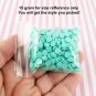WHITE Polymer Clay Flower Sprinkles, Fake Sprinkles, Decoden Funfetti Rainbow (Bag: 15 Grams)