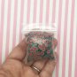 Polymer Clay Watermelon Fruit Sprinkles, Nail Art Slices, Faux Fruit, Miniature (Bag: 15 Grams)