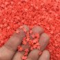 ORANGE RED STAR Sprinkle Mix, Polymer Clay Fake Sprinkles (Bag: 14 Grams)