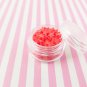 ORANGE RED STAR Sprinkle Mix, Polymer Clay Fake Sprinkles (Bag: 14 Grams)