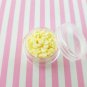 PASTEL YELLOW Mouse Ears, Pastel Mouse Ears Sprinkle Mix, Polymer Clay (Bag: 15 Grams)