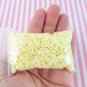 PASTEL YELLOW Mouse Ears, Pastel Mouse Ears Sprinkle Mix, Polymer Clay (Bag: 15 Grams)