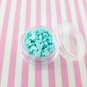 PASTEL BLUE Mouse Ears, Pastel Mouse Ears Sprinkle Mix, Polymer Clay Fake Sprinkles (Bag: 15 Grams)