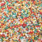 Mid-Century Kitsch-en Retro Style NonEdible Polymer Clay Fake Sprinkles with Glitter (Bag: 30 Grams)