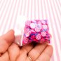 Large Lollipop Polymer Clay Dessert Slices, Nail Art Slices, Resin Embellishments (Bag: 15 Grams)