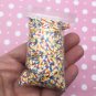 Smaller Beach Ball Polymer Clay Round NON EDIBLE Confetti Sprinkles, Fake Sprinkles (Bag: 15 Grams)