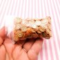 Large Cinnamon Bun Roll Polymer Clay Dessert Slices, Nail Art Slices (Bag: 15 Grams)