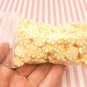 10mm Lemon Yellow Peppermint Polymer Clay NON EDIBLE Sprinkles, Larger Size (Bag: 15 Grams)