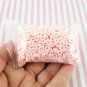 Pastel Pink Donut Loop Polymer Clay Dessert Candy Slice Sprinkles, Nail Art Slices (Bag: 15 Grams)