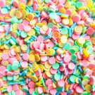 LEMON DAYDREAM Pastel Blue Polymer Clay Fake Sprinkle Mix w/ Lemon,Mint & Salmon (Bag: 15 Grams) LEMON DAYDREAM Pastel Blue Polymer Clay Fake Sprinkle Mix w/ Lemon,Mint & Salmon (Bag: 15 Grams)