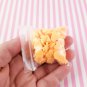 Larger Size Orange Polymer Clay Assorted Heart Sprinkles, Heart Nail Art Slices (Bag: 30 Grams)