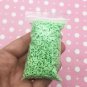 Mint Green Harvest Moon Polymer Clay Sprinkle Slices, Polymer Clay Fake Sprinkles (Bag: 14 Grams)