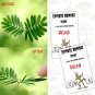 60 Seeds Zombie Bonsai Seed Packets Sensory Bonsai Plant Reacts to To Touch (Seeds)