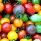 100 Seeds Rainbow Cherry Tomato Seeds for Planting Amazing Colors and Taste (Seeds)