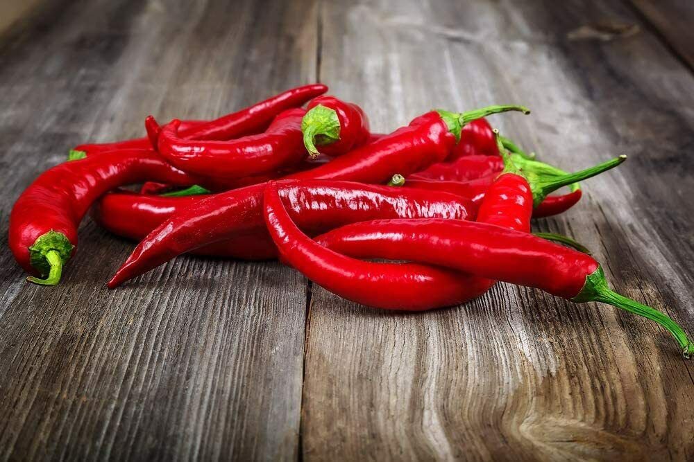 100 Seeds Red Hot Thai Pepper Seeds for Planting Hot Pepper for Cooking (Seeds)