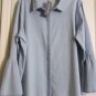 Alexander Jordan Women's Bell Sleeve Button Down Denim Blouse Plus 2X NWT